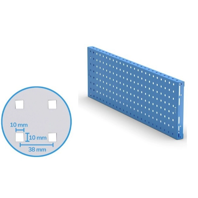 Vendita online Pannello forato/mensola 953x40x304 blu RAL5012